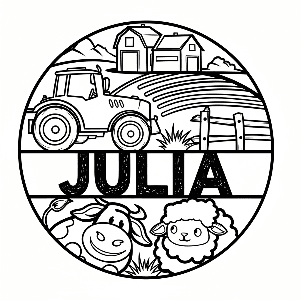 Remove background change name to Julia make stark black and white