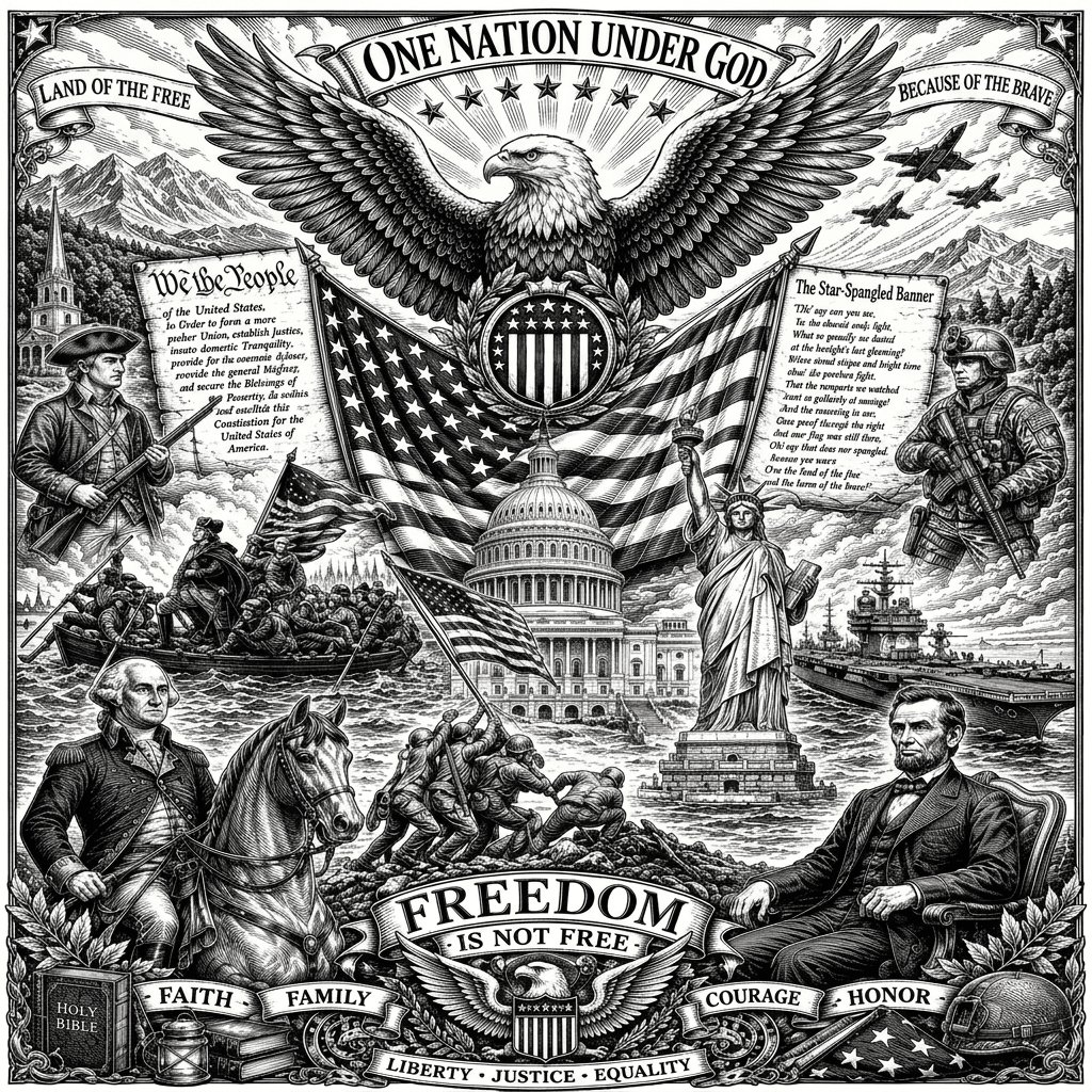 Deep Engraving Raster image