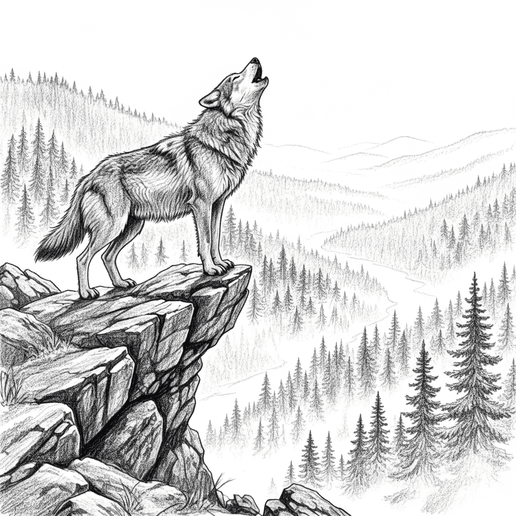 Pencil Sketch Raster image