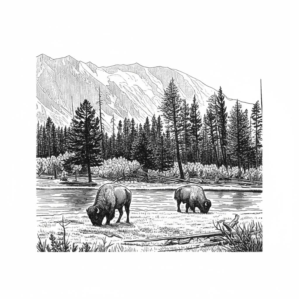 Deep Engraving Raster image