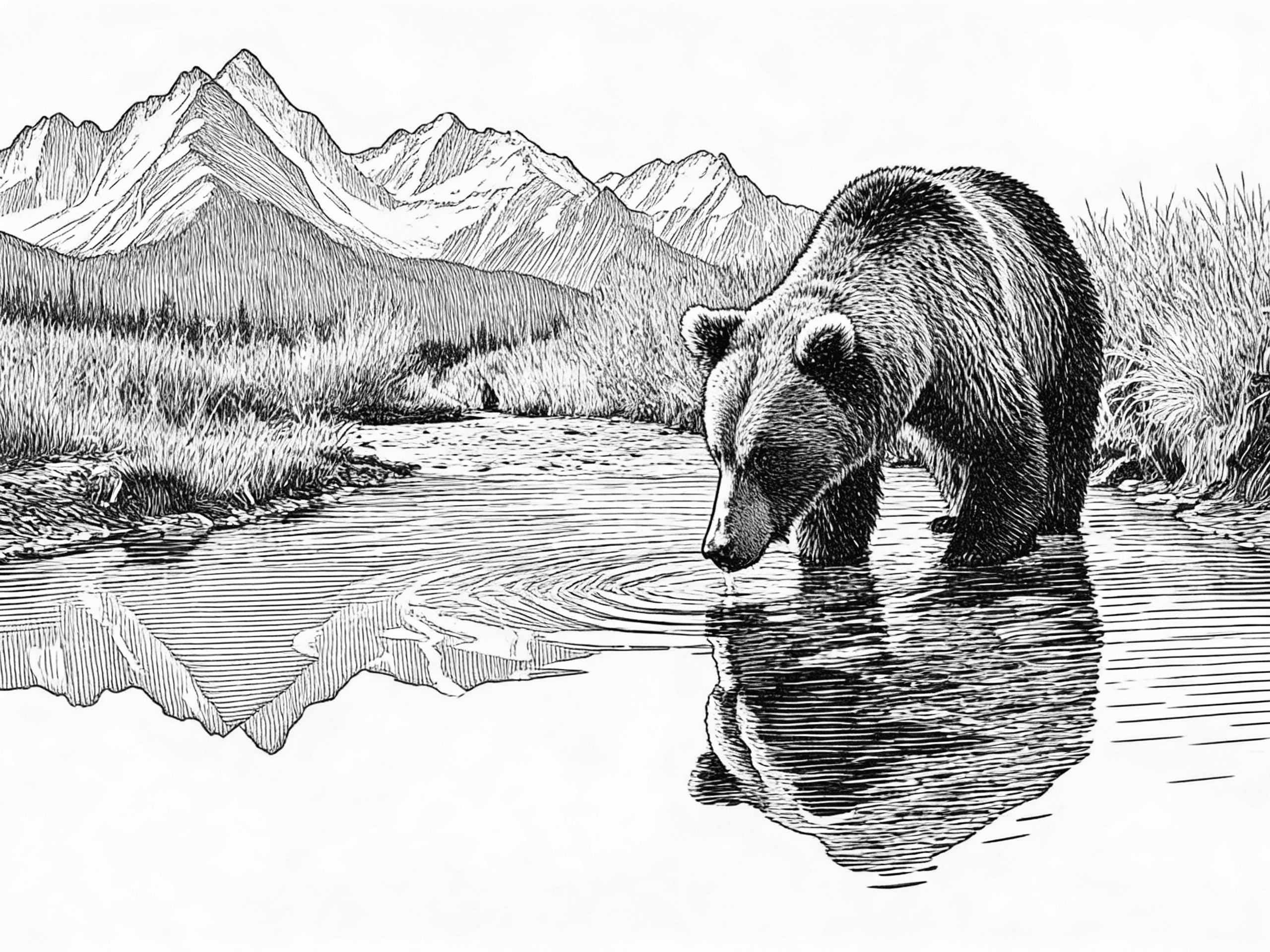 Deep Engraving Raster image