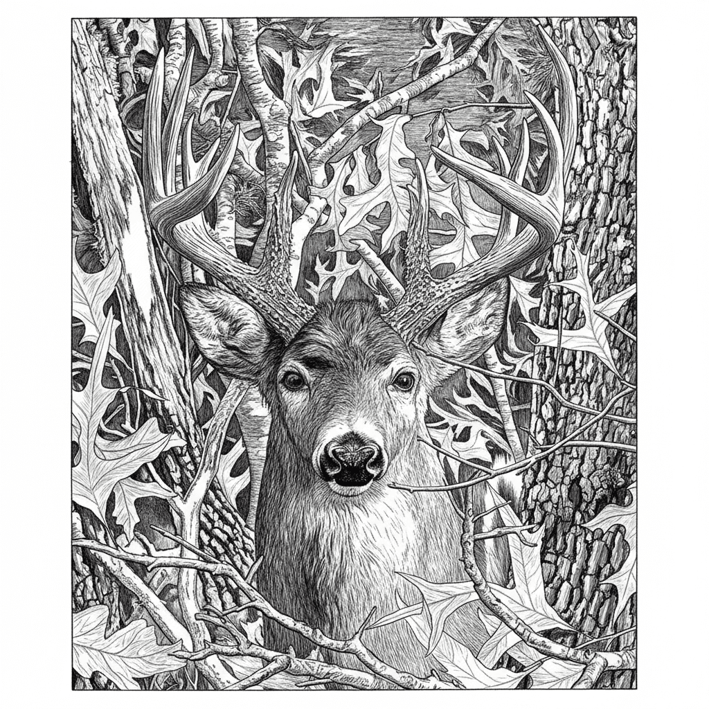 Deep Engraving Imagem raster