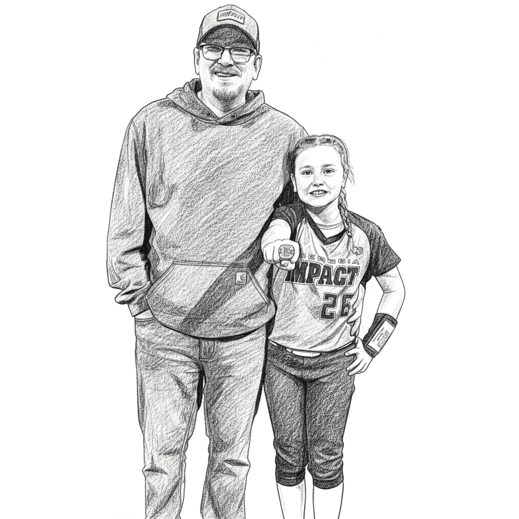 Can you make this into a line art vector and remove the background? Make it clear as possible and don’t change how the faces look