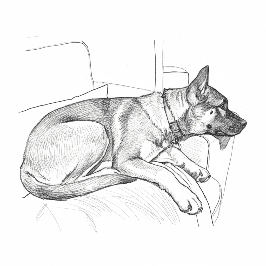 Pencil Sketch Raster image