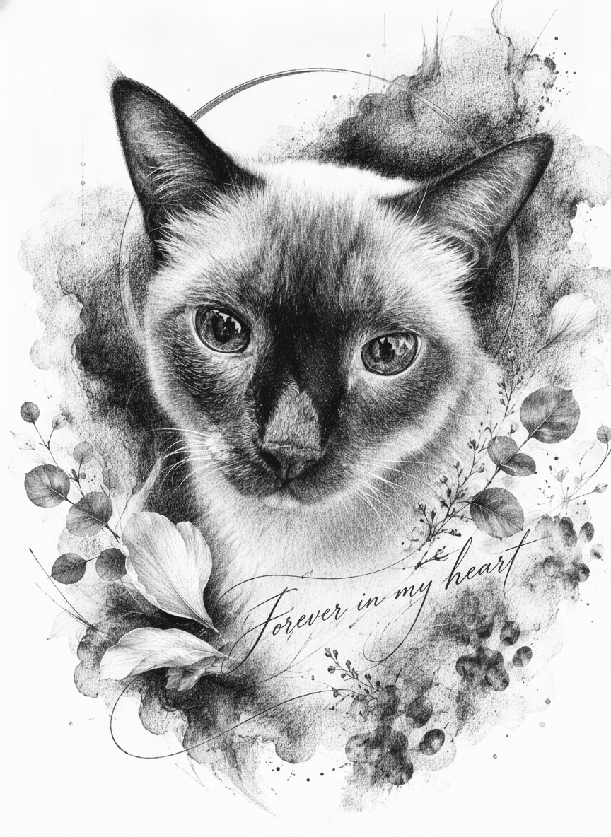 With white background