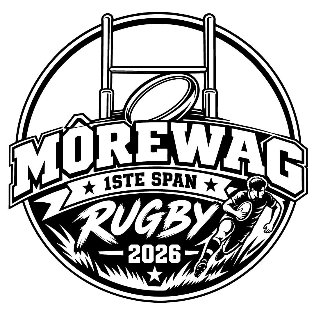 Morewag Rugby 2026 Player Goalposts Ball - Free SVG Download | VectorWitch