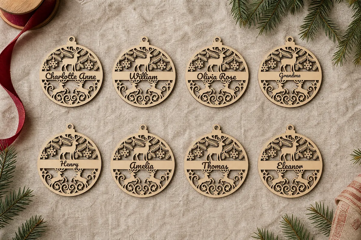 Name Bauble Ornament Generator: One for everyone