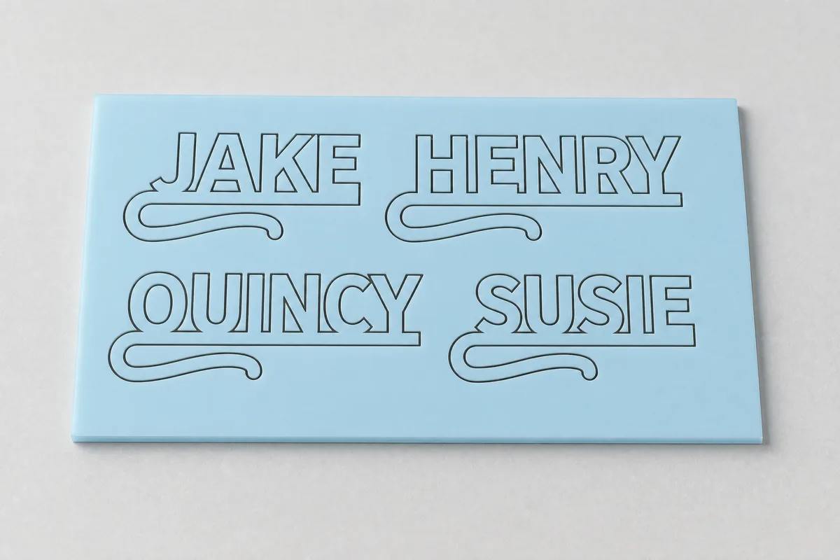 Name Drink Marker Clips Generator: The whole guest list