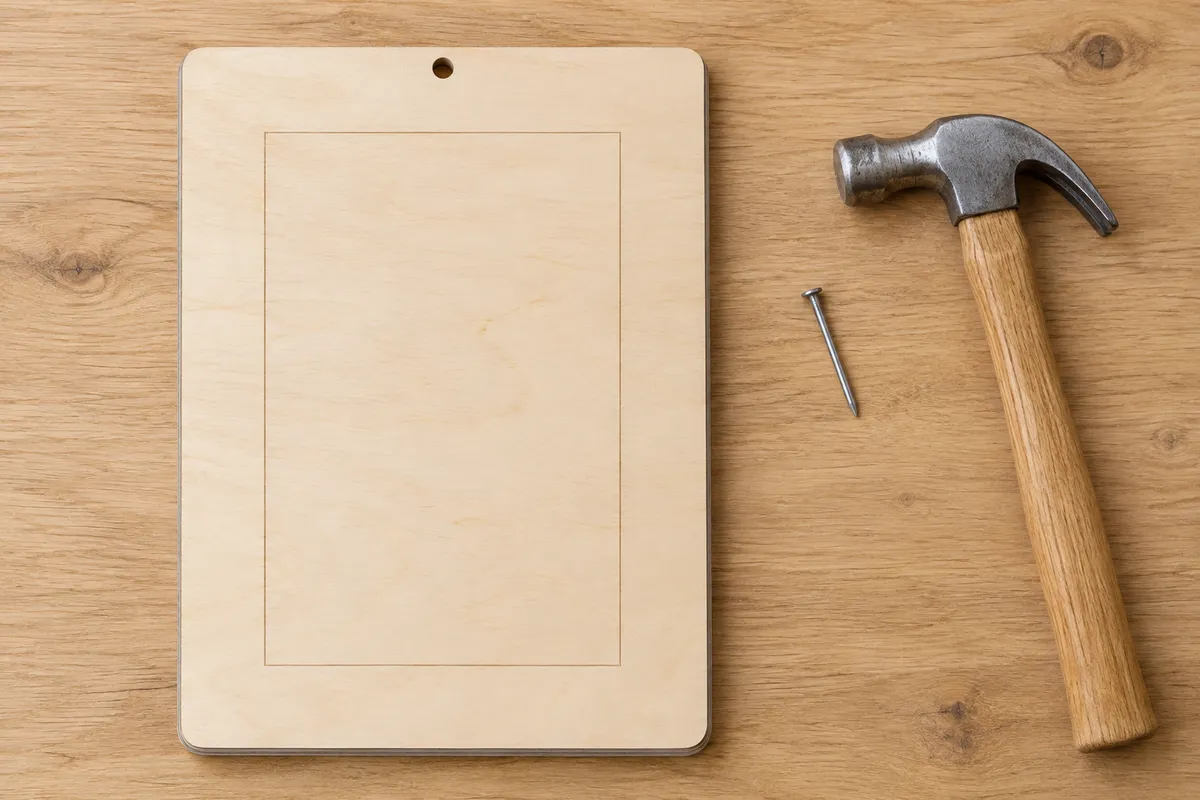 Picture Frame Generator: A hole to hang it