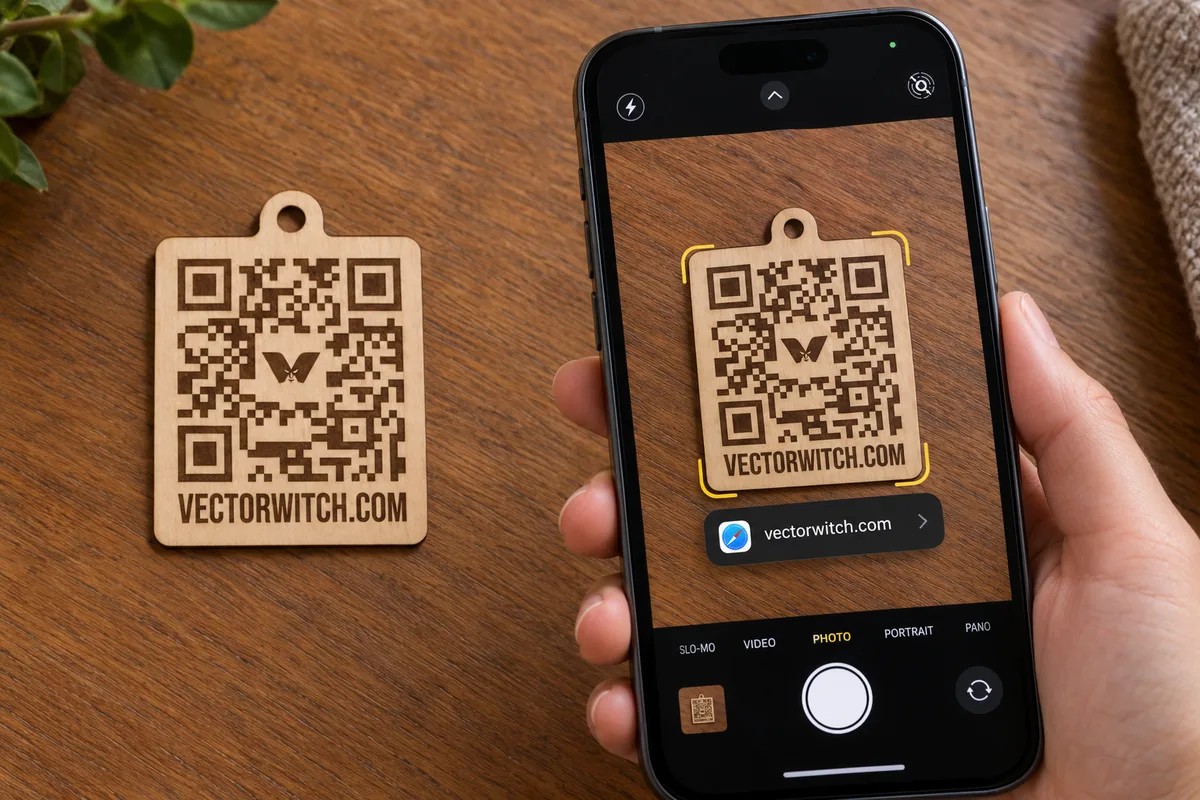 Generator zawieszek z kodem QR: Kod, który się skanuje