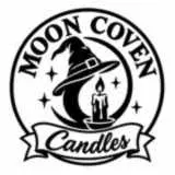 Small, blurry black and white witch logo